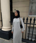 SOFTKNIT ABAYA GREY